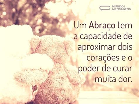 O poder de um abraço .